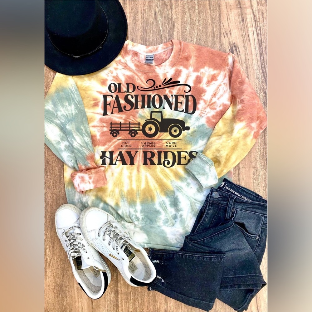 Old Fashioned Hay Ride Sweatshirt